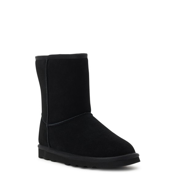 Time And Tru Women's Genuine Suede Boot, Sizes 6-11 & Wide Width