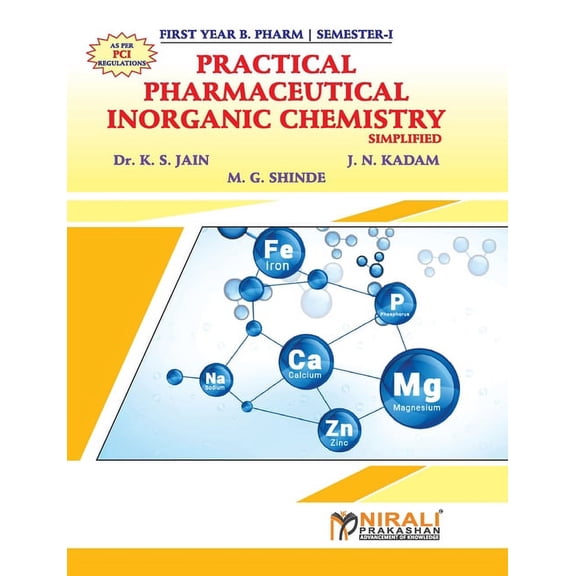 PHARMACEUTICAL INORGANIC CHEMISTRY Simplified (Practical Book), (Paperback)