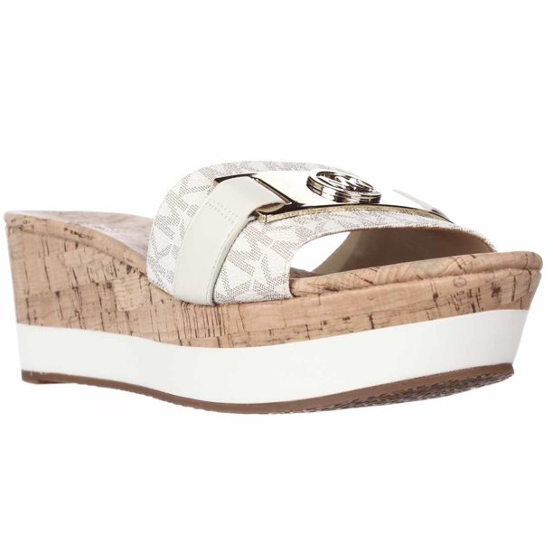 Michael Kors Womens MICHAEL Michael Kors Warren Platform Slide