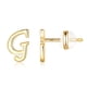 thumbnail image 1 of onlyliua Ofertas Del Día Pendients In Oro con 26 Letras Del Alfabeto y Acabado Bañado En Oro Pendientes de Mujer, 1 of 3