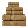 thumbnail image 1 of 900GSM Coton Égyptien Ensemble de Serviettes 6 Pcs Toast, 1 of 5