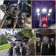 thumbnail image 5 of Faro delantero de moto LED de 7 pulgadas ALyoned para Harley Davidson, 5 of 7