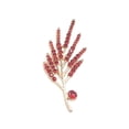 thumbnail image 1 of Qarigey Broche de ropa de cristal DIY, colgante artesanal, decoración de aleación, adorno, accesorios para fabricación de joyas, componentes Ropa, zapatos y accesorios Miscelánea Rojo Qarigey AP015705-02, 1 of 6