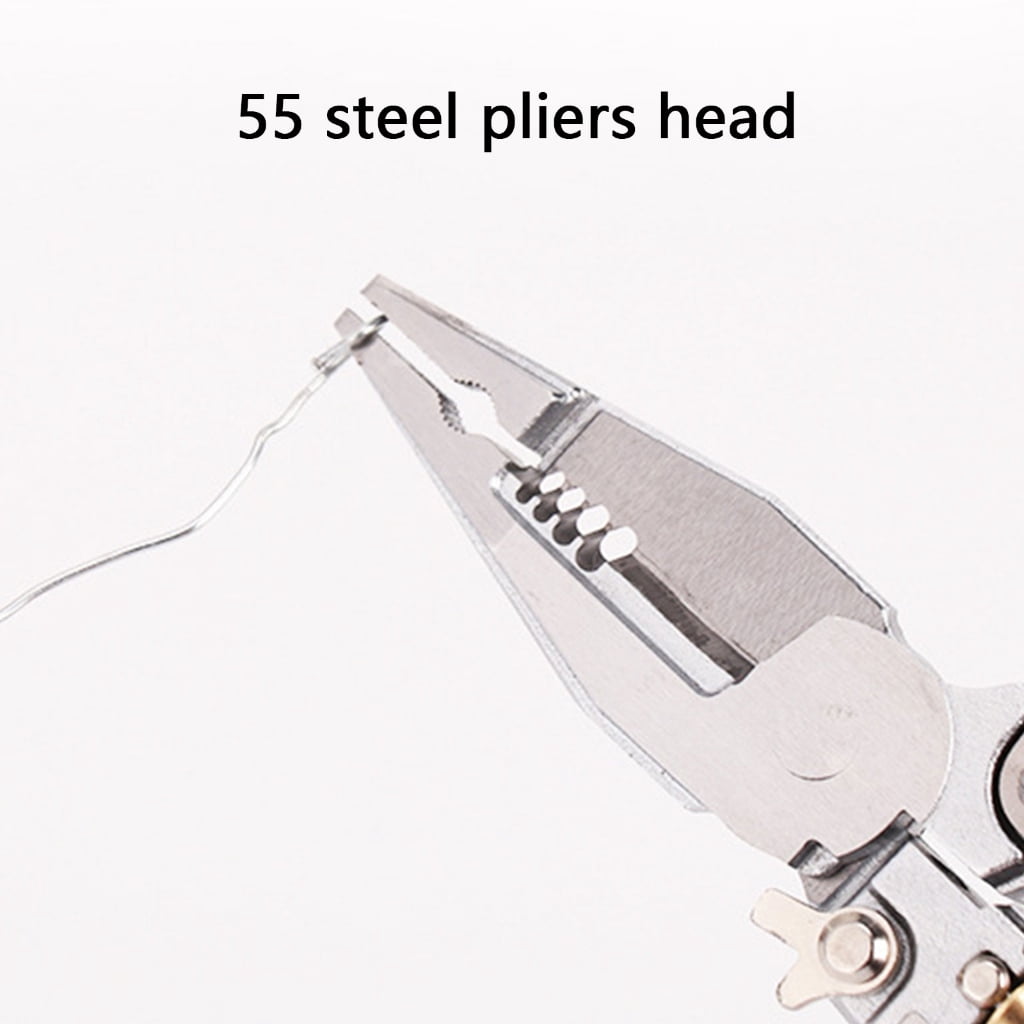JZROCKER Wire Strippers Wire Stripping Pliers for Cutting and Pulling Wires with Electricity Measurement Function
