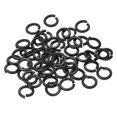thumbnail image 1 of Rondelles à Verrouillage, M8 304 Acier Inoxydable Rondelles à Ressort 50 Pcs, Noir, 1 of 6