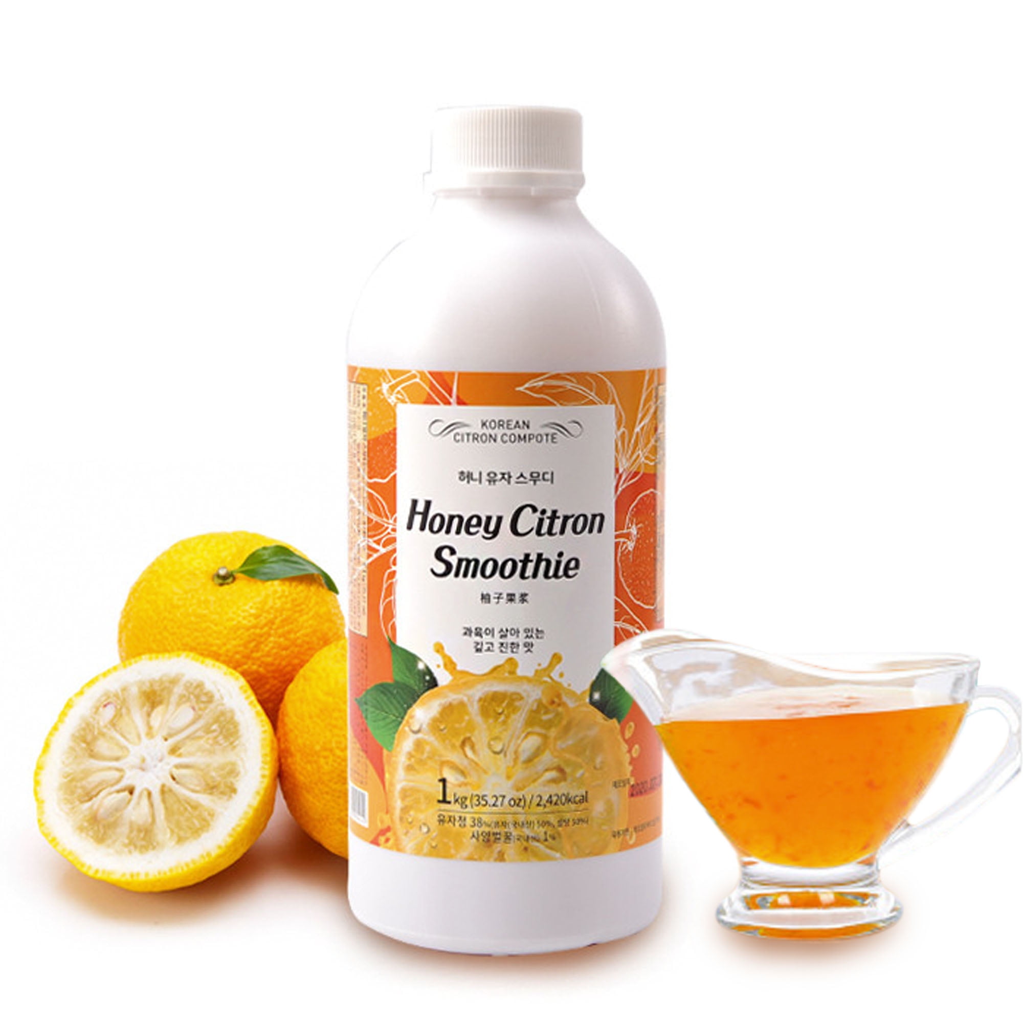 Tomnada Korean Fresh Honey Citron Tea, Citrus Yuza Tea with Honey, Yuzu Marmalade, Yuzu Sauce