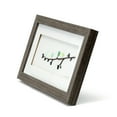 thumbnail image 2 of Demdaco Five of a Kind Classic White 15 x 8 Pine Wood and Glass Wall Art Sign, 2 of 3