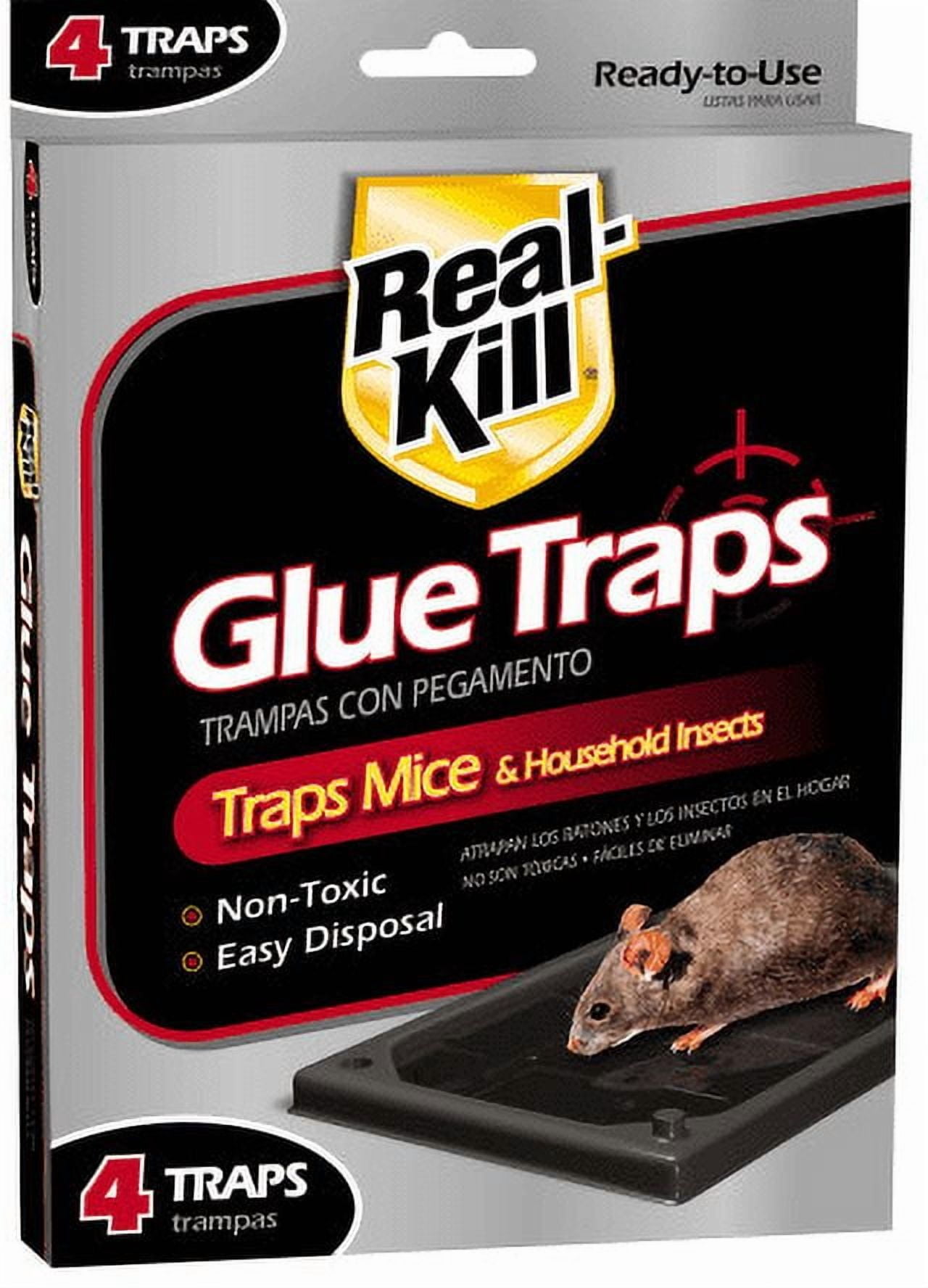 Real Kill Household Pest Glue Board 4 Each