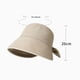thumbnail image 2 of Sombrero de pescador con circunferencia de cabeza de 56-58 cm, sombrero de verano para mujer que cubre la cara, sombrero protector solar, 2 of 5