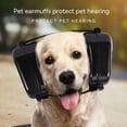 thumbnail image 4 of Orejeras para perros para protección auditiva avanzada para perros - Alivio de fuegos artificiales para perros - Cómoda protección para los oídos de perros para la caza - Cubiertas para los, 4 of 5