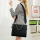 thumbnail image 2 of Bolso de mano Chinllo con cadenas acolchadas, monedero tipo Stachel E.Khaki-M para mujer, 2 of 6