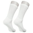 thumbnail image 4 of Noble Health Care Diabetic Non Skid Hospital Slipper Socks 6 Pack (White Skid 3, 10-13), 4 of 5