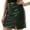 Green, variant on Sngxgn Women High Elastic Waist Pleated Skirt Mini Swing A-line Skirts(Green,XXL)