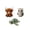 1A: Highland Cow, variant on Stijggn Animal Bead Kit, Beading Kits Craft Supplies for K*ids, Complete DIY Handmade Bead Set with Detailed Guide,, Birthday Party DIY Craft for Adults K*ids