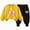 H234-Yellow, variant on TOWED22 Toddler Baby Girl Boy Fall Winter Outfits Print Crewneck Sweatshirt Casual Pants 2pcs Clothes Set Casual Clothing(Dark Green,6-7 Y)