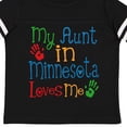 thumbnail image 4 of Inktastic My Aunt in Minnesota Loves Me Boys or Girls Toddler T-Shirt, 4 of 5