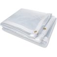 thumbnail image 1 of Lona Likeem, PVC transparente, impermeable, 24 mm, con ojales, 2,4 x 3,7 m, 1 of 8
