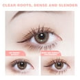 thumbnail image 4 of HHBEAUTY Waterproof Long Lasting Mascara with Comb Brush - Black Volumizing & Lengthening, No Smudge No Clumps, Smudge-Proof, Half-Comb Silicone Brush Separates Lashes for Definition, Brown, 4 of 9