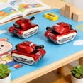 thumbnail image 5 of RKSTN Cool Pull Back Alloy Tank Military Chariot With Display Box Model Decoration Boy Toy Gift Red, 5 of 5