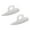 White, variant on Joernso Toe Corrector Single Hole Claw Fix Firmly Silicone Thumb Finger Correction Straightener Foot Care Tool