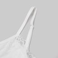 thumbnail image 4 of Lingerie for Women Apparel for Women Lace Bralette Camisole Top with Strappy Design for Home Casual Comfort All Season White S, 4 of 8
