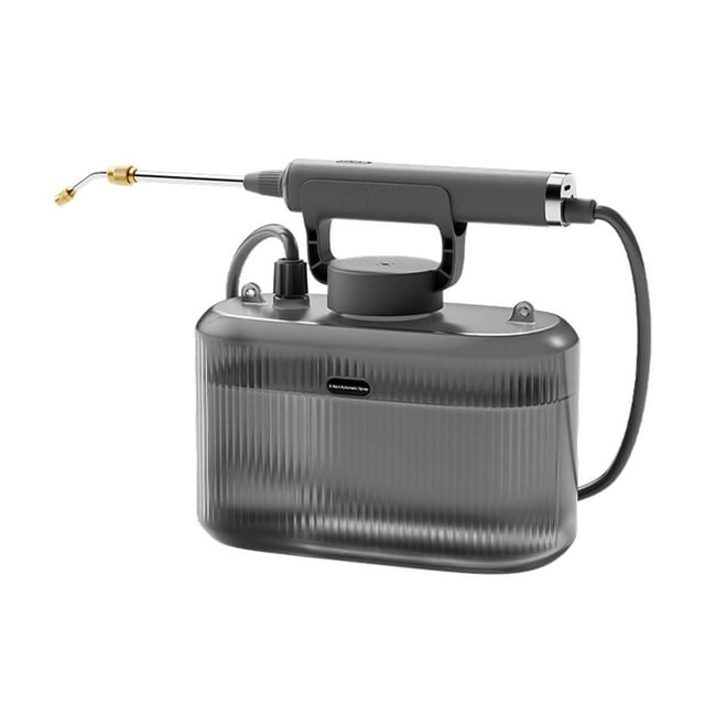 Pulverizador eléctrico para jardín, pulverizador automático para plantas de jardín, 5 l Gris