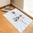 thumbnail image 3 of Happy 4th of July Patriotic West Highland White Terrier Marching Band Uniform Balloons Fireworks Doormat Westie Westy Dog Lover Indoor Outdoor Welcome Mat - 13009, 3 of 5