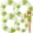 Green and White, variant on 47.24 Inch Jumbo Inflatable Pool Floats for Adult White Striped Pool Inner Rings Swimming Inflatable Floaties Tube Women Summer Beach Bachelorette Wedding Decor