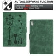 thumbnail image 2 of ELEHOLD Case For Lenovo Tab M9 2023 Kitty Pattern Leather Tablet Case, Slim Back Smart Cover, Auto Sleep/Wake, Full Body Protection, Kickstand，Green, 2 of 9
