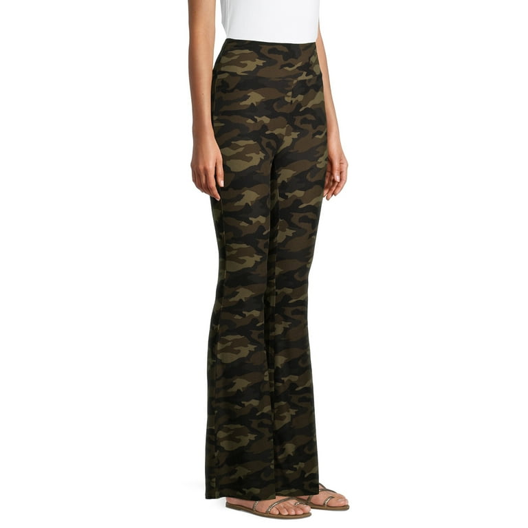 No Boundaries High Rise Pull On Flare Pants