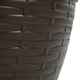 thumbnail image 6 of Liberty Garden 100 Foot Wicker High Density Water Hose Storage Pot, Bronze, 6 of 13