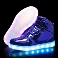 thumbnail image 4 of Zapatos para niños con luz Led colorida, zapatos con lámpara superior alta para primavera y otoño, deportes informales para niños y niñas, 4 of 5
