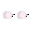 thumbnail image 4 of ZheElen Outdoor Artificial Hair Mic Cover Windscreen Windshield Microphone Mic white 2Set, 4 of 6