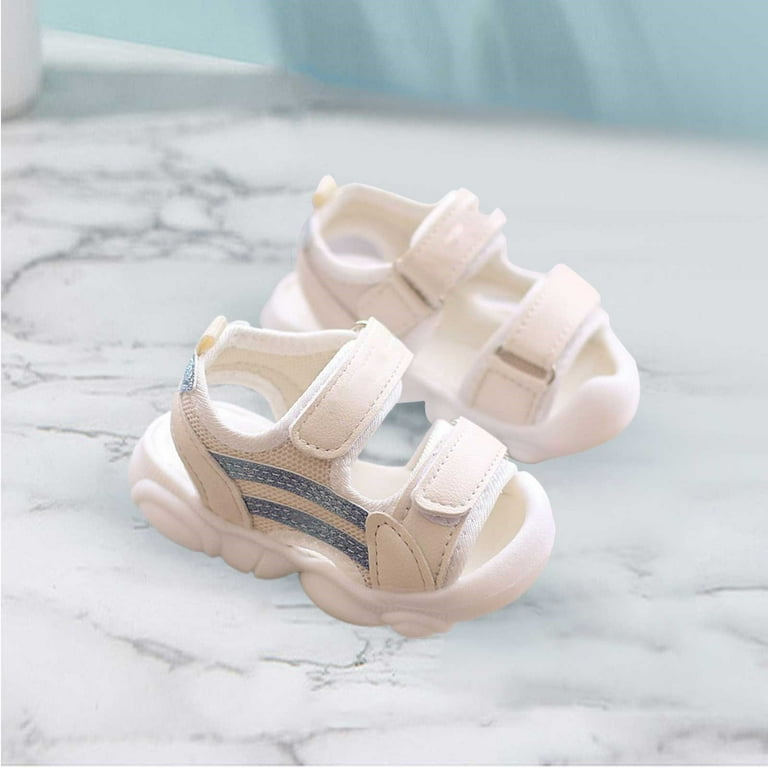 Baby Girl Shoes Size 21 Toddler Baby Boy Girl Shoes Breathable Shoes Open Toe Sandals Girl Sandals Baby Soft Soled Sandals Women Fashion Princess