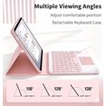 thumbnail image 5 of Wireless Keyboard Cover with Trackpad & Mouse for Lenovo Idea Tab Pro 12.7 Inch 2025,Pink, 5 of 7