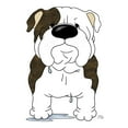 thumbnail image 3 of CafePress - Big Nose Bulldog Women's Light Pajamas - Women's Short Sleeve Print T-Shirt and Pants Light Cotton Pajama Set, 3 of 8