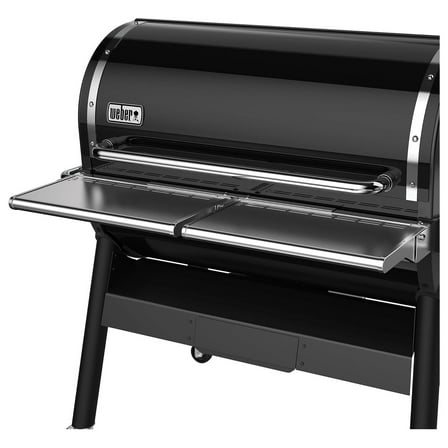 SmokeFire EX6 Folding Front Shelf, Silver