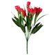thumbnail image 1 of Bewildely Ramo de rosas artificiales decoración floral flor de seda falsa fiesta Gardenland Flores artificiales rojo, 1 of 6