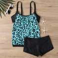 thumbnail image 3 of Birdeem Womens Oversized Swimsuit Printed Flat Angle Womens Swimsuit Split Set, 3 of 9