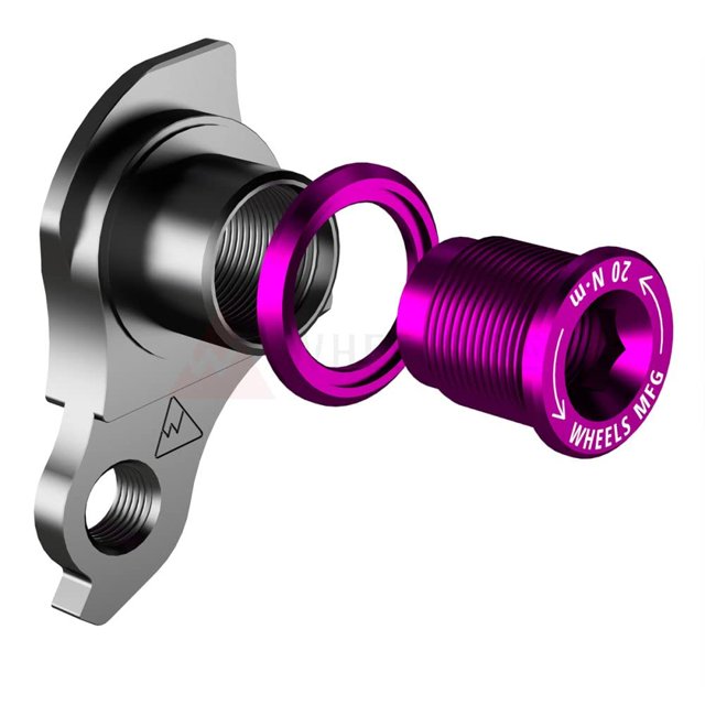 Cintre Dérailleur 404-1 Violet - Compatible avec Cintre Dérailleur Universel