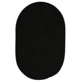 thumbnail image 1 of Colonial Mills Rug WL05R072X072 Bristol - Black 6 ft. round Braided Rug, 1 of 4