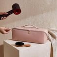 thumbnail image 6 of Universal Travel Storage Bag for Hair Dryer, All-in-One Storage Organizer Bag for Hair Tools Attachments, Rose Pink, 6 of 15