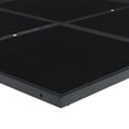 thumbnail image 6 of vidaXL Patio Dining Set Table and Chair Garden Outdoor Furniture Black Textilene, 6 of 8
