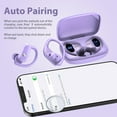 thumbnail image 5 of bmanl Wireless Earbuds Bluetooth Headphones 48hrs Play Back Sport Earphones with LED Display Over-Ear Buds with Earhooks Built-in Mic Headset for Workout, 5 of 6