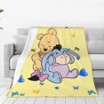 thumbnail image 1 of Winnie Bear P-ooh Soft Flannel Blankets Bedding Fleece Fuzzy Blanket Throw Blankets Sofa Couch, 1 of 9