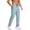 #Light Blue, variant on DPTALR Men's Quick Dry Athletic Joggers, Elastic Waist Drawstring Workout Pants with Zip Pocket,Gray,Big Men's,Tall Men's S,Young Men's Pants