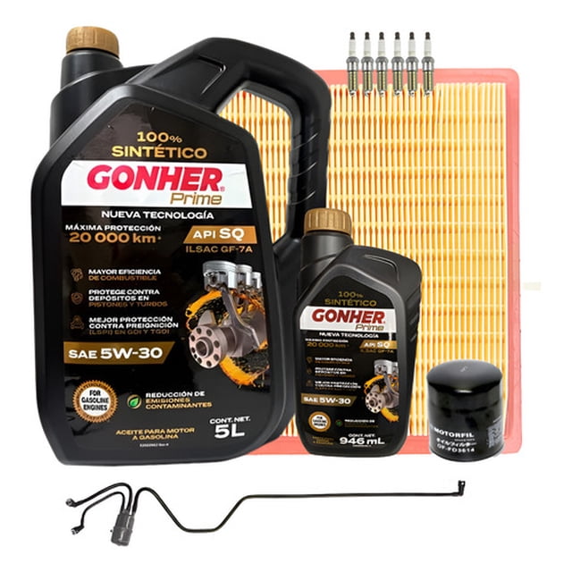 Kit De Afinacion Town Country 07-10 3.3l Gonher 5w30