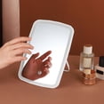 thumbnail image 5 of Kripyery LED Vanity Mirror with 3 Light Modes Foldable Square USB Rechargeable Touch Screen Controls Makeup Mirror, 5 of 8