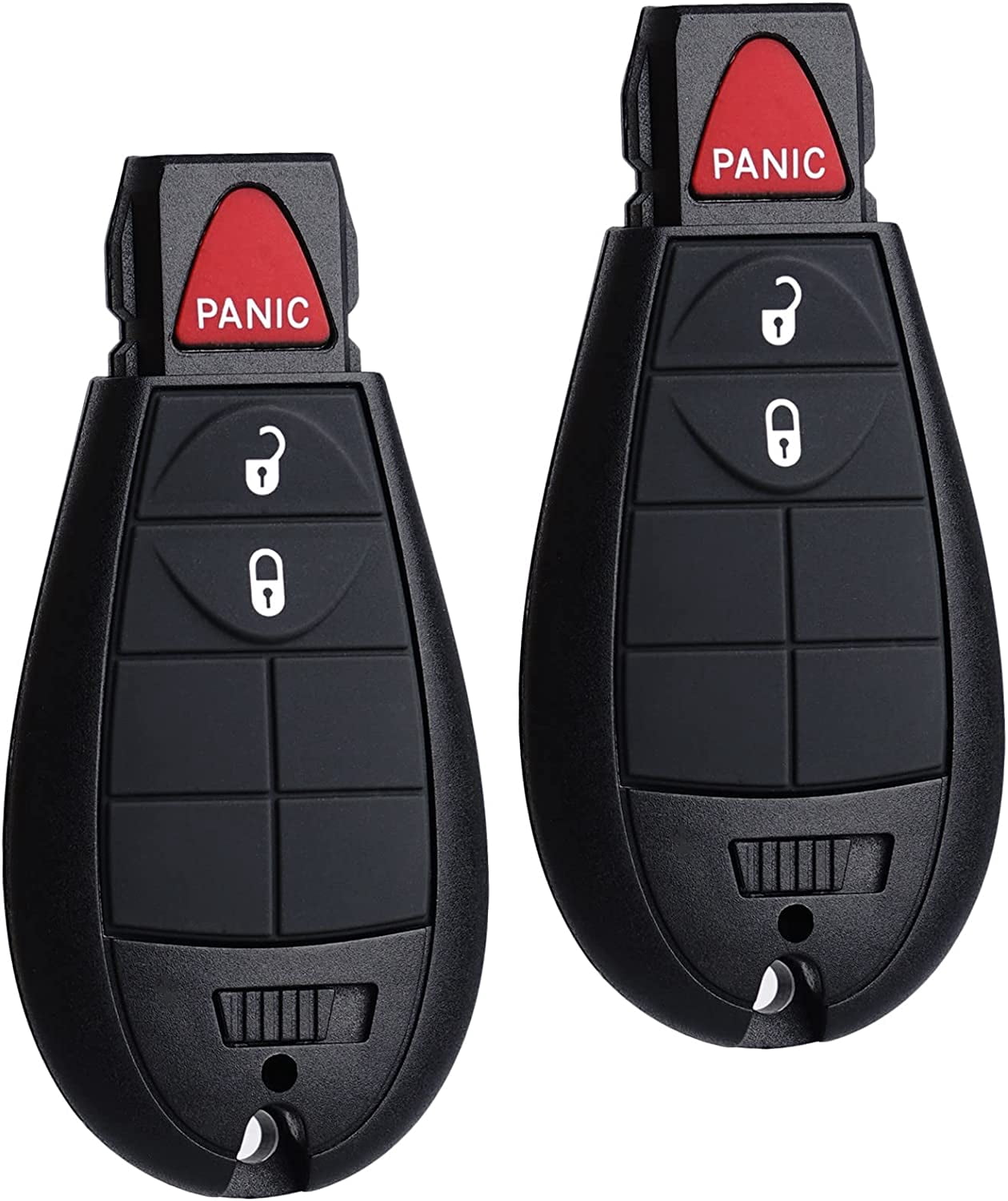 Key Fob Fobik Replacement Compatible for Dodge Ram 1500 2013 2014 2015 2016 2017 2018 2019 2020 2021 2500 3500 4500 5500 2013-2018 Pickup Truck Keyless Entry Remote Control GQ4-53T 56046953AE