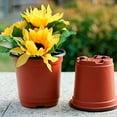thumbnail image 2 of MesaSe Plastic Plant Flower Nursery Seed Starting Pots Seedling Succulent Grow Containers Set, 2 of 9